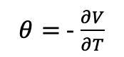 Formula for the theta 