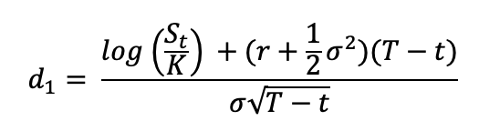 Formula for the D1