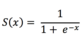 sigmoid function