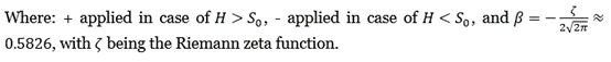 Knock-in barrier option pricing formula