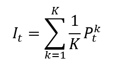 Equal Weighted Index value