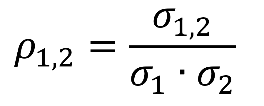 Correlation formula