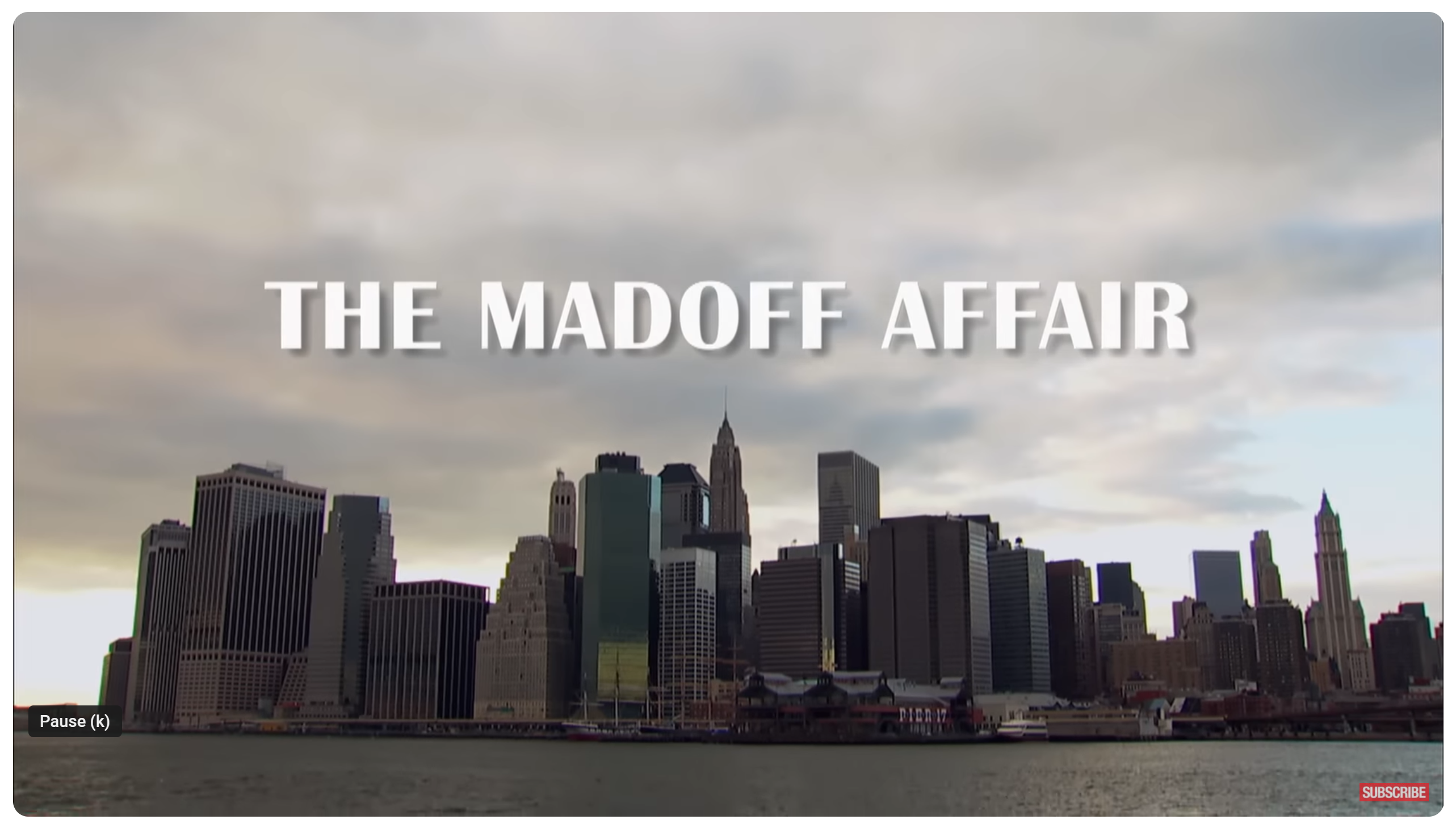 The Madoff Affair