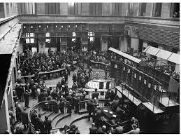 La corbeille in the Paris Stock Exchange