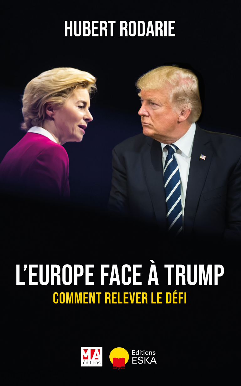 Couverture de l’ouvrage L’Europe face à Trump, par Hubert Rodarie