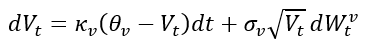 Stochastic Variance Formula