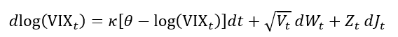 Stochastic Volatility VIX Formula